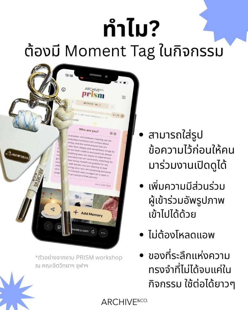 ทำไมต้องมี Moment Tag ในกิจกรรม — โหลดรูปล่วงหน้า ไม่ต้องโหลดแอป